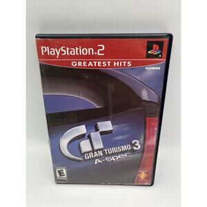 Gran Turismo 3 A-Spec PS2 PlayStation 2 Greatest Hits Complete CIB